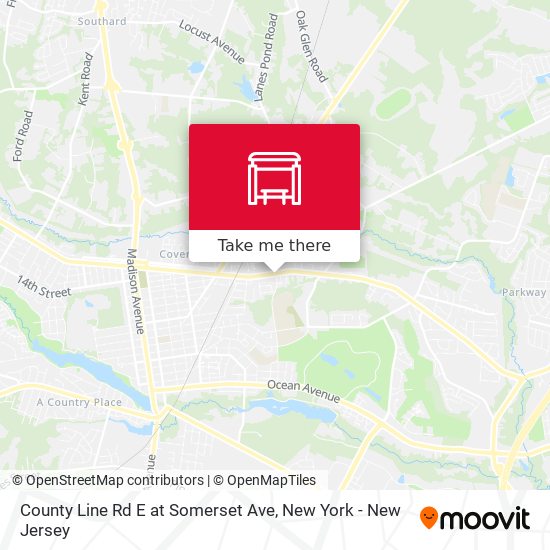 County Line Rd E at Somerset Ave map