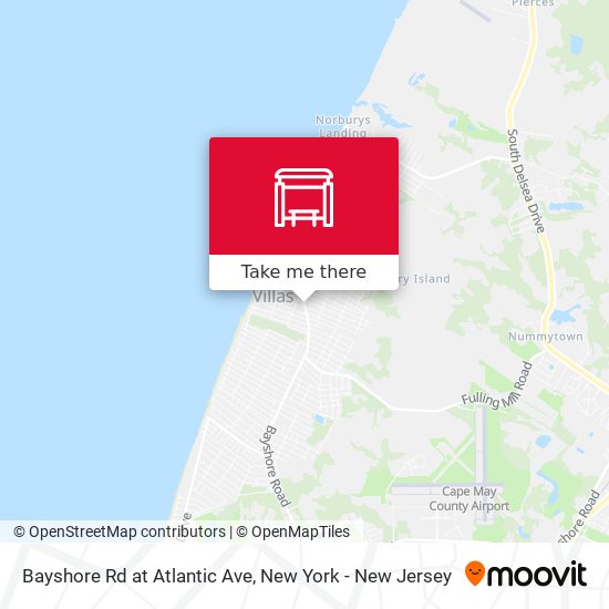 Mapa de Bayshore Rd at Atlantic Ave