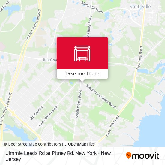 Mapa de Jimmie Leeds Rd at Pitney Rd