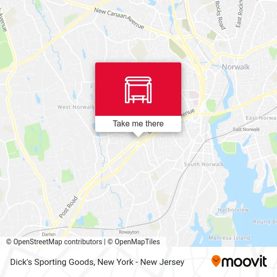 Dick's Sporting Goods map