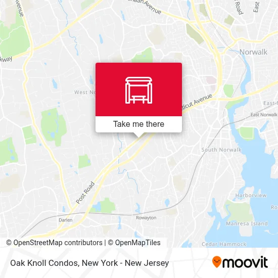 Oak Knoll Condos map