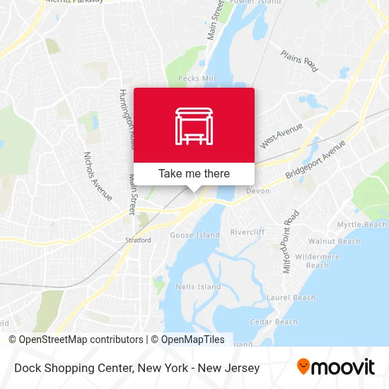 Dock Shopping Center map