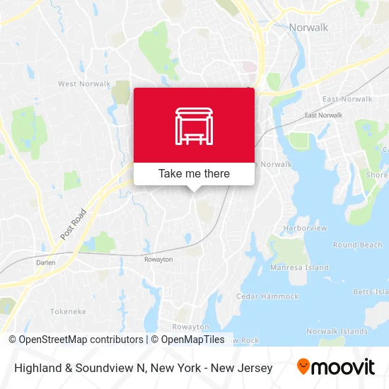 Highland & Soundview N map