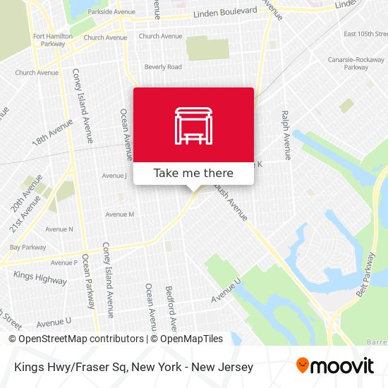 Mapa de Kings Hwy/Fraser Sq