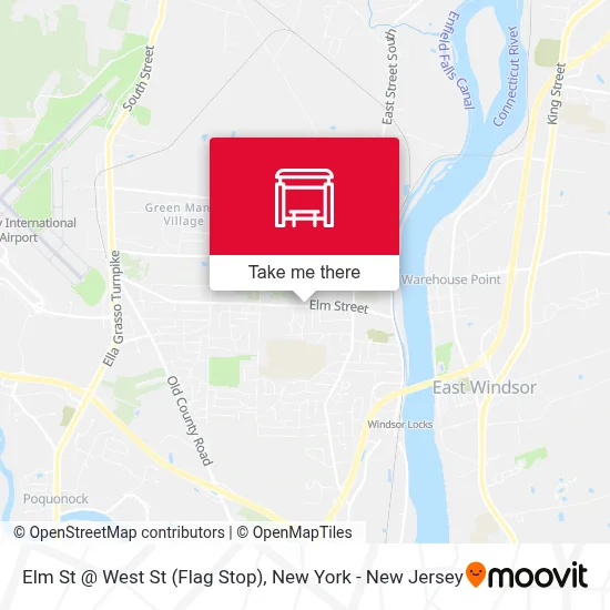Elm St @ West St (Flag Stop) map