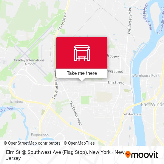 Elm St @ Southwest Ave (Flag Stop) map