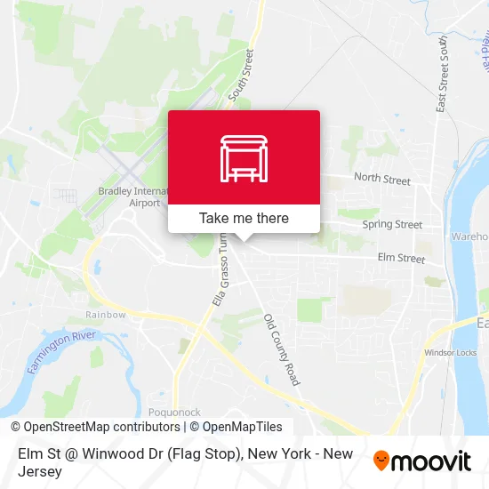 Elm St @ Winwood Dr (Flag Stop) map