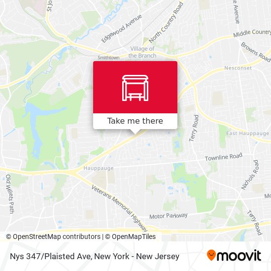 Mapa de Nys 347/Plaisted Ave