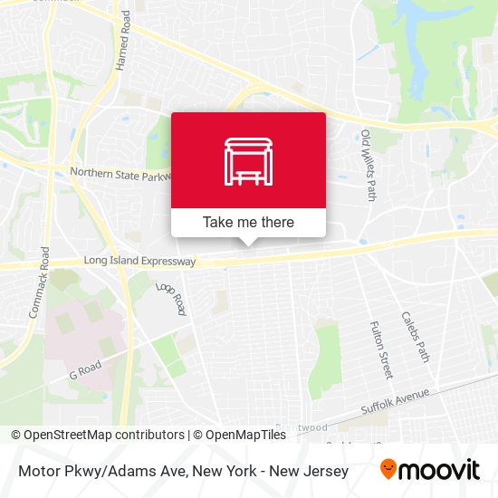 Mapa de Motor Pkwy/Adams Ave