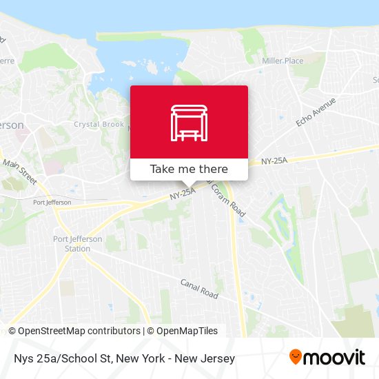 Mapa de Nys 25a/School St