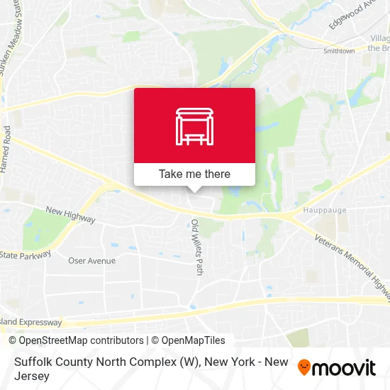 Suffolk County North Complex (W) map