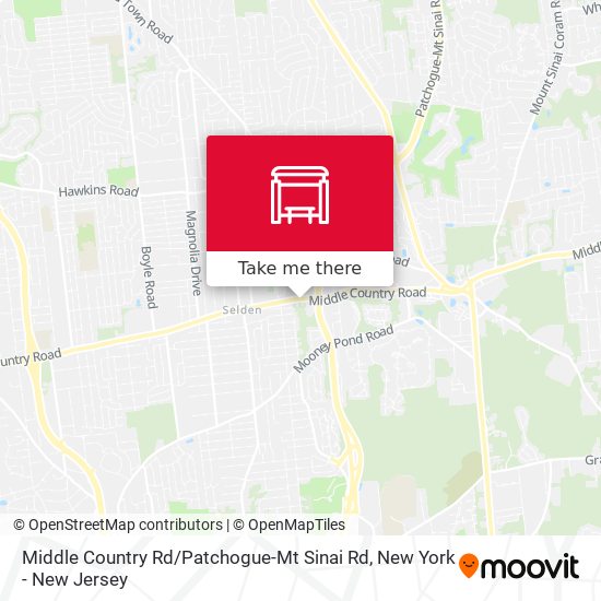 Middle Country Rd / Patchogue-Mt Sinai Rd map