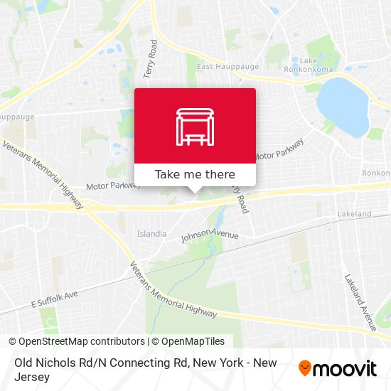 Old Nichols Rd/N Connecting Rd map