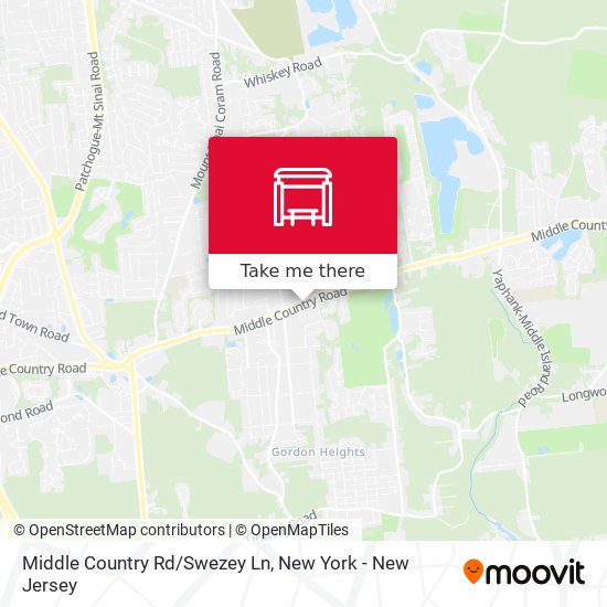 Mapa de Middle Country Rd/Swezey Ln