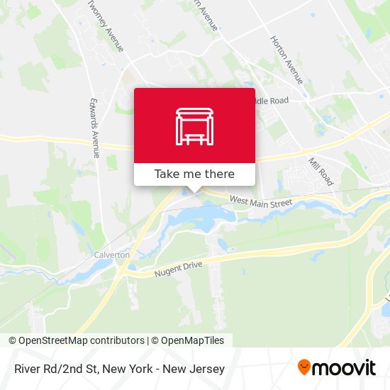 Mapa de River Rd/2nd St