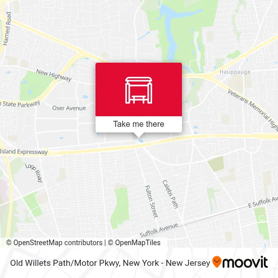 Old Willets Path/Motor Pkwy map