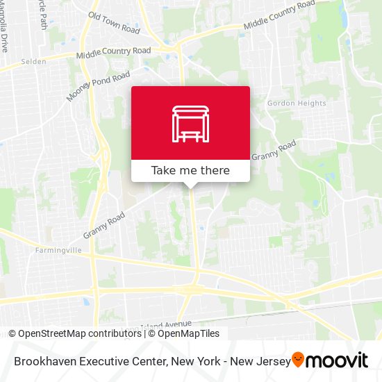 Mapa de Brookhaven Executive Center
