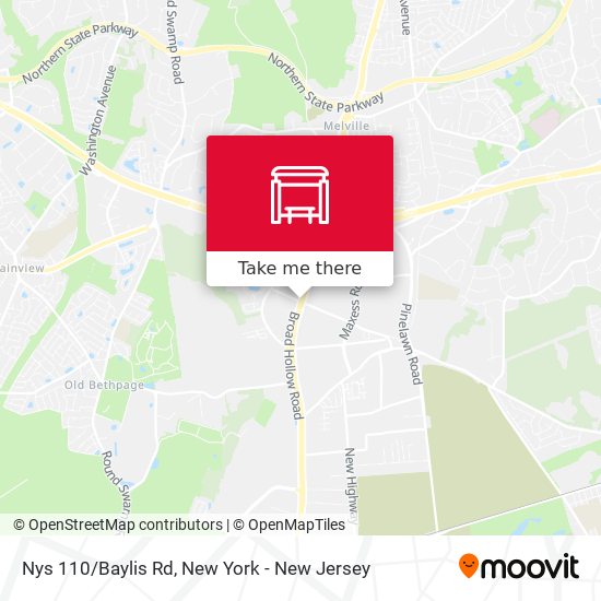 Mapa de Nys 110/Baylis Rd