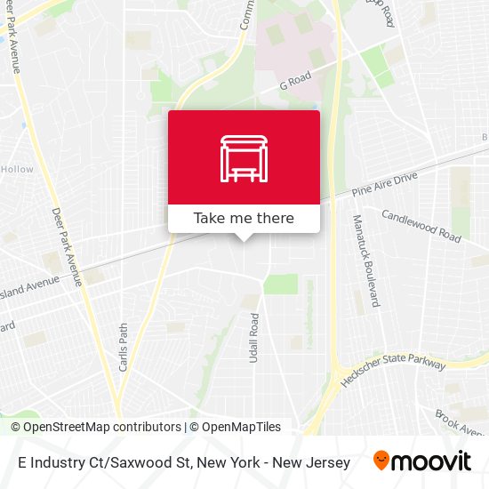 Mapa de E Industry Ct/Saxwood St