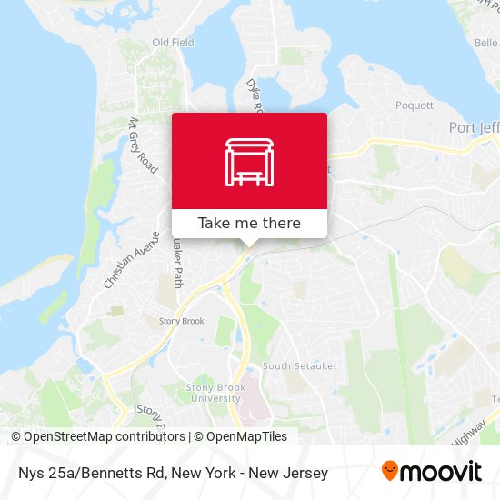 Mapa de Nys 25a/Bennetts Rd