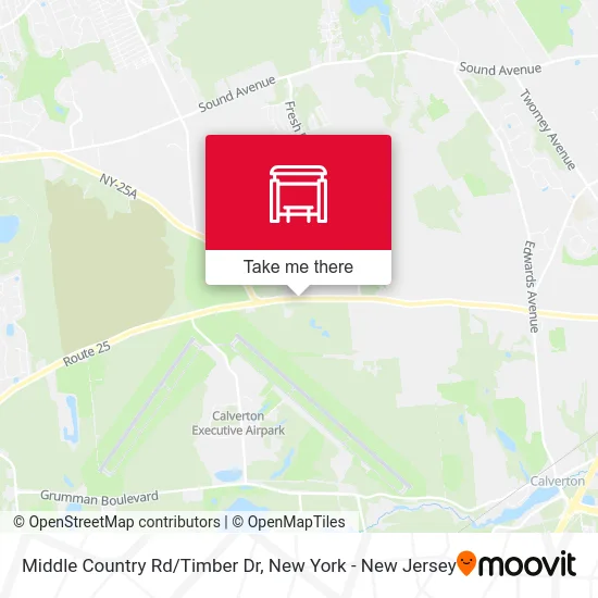 Middle Country Rd/Timber Dr map