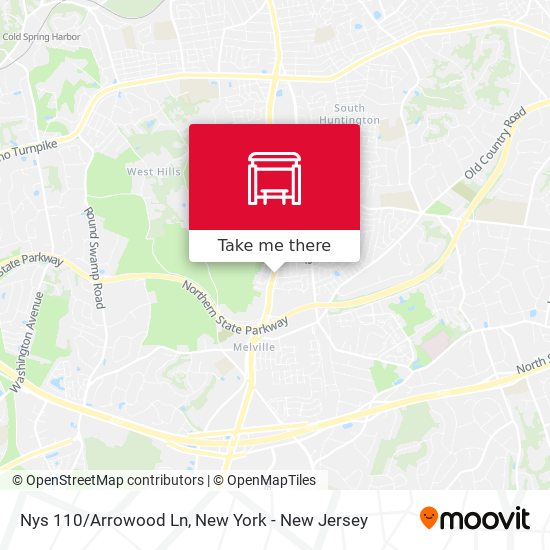 Mapa de Nys 110/Arrowood Ln