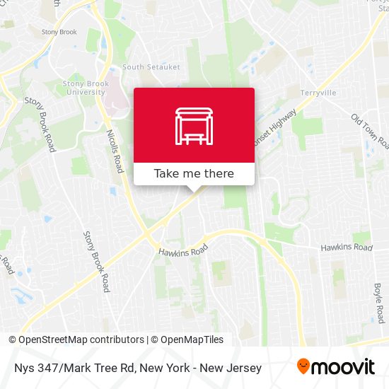 Mapa de Nys 347/Mark Tree Rd