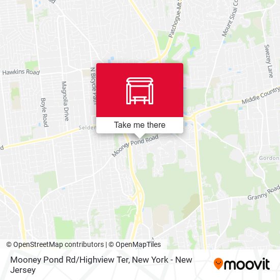 Mapa de Mooney Pond Rd/Highview Ter