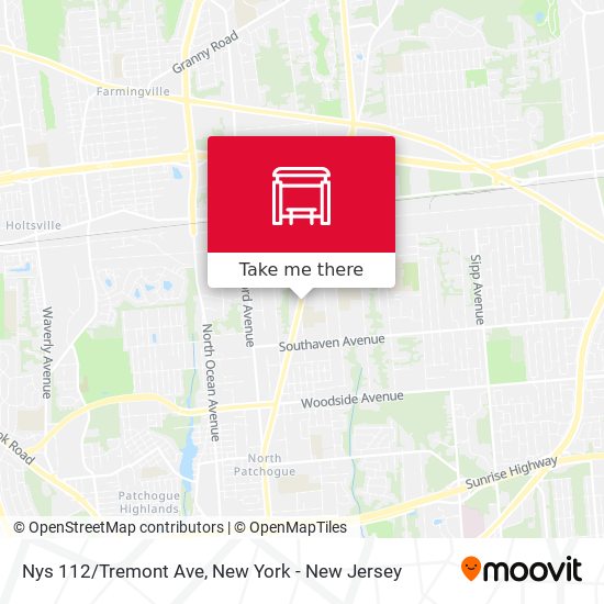 Mapa de Nys 112/Tremont Ave
