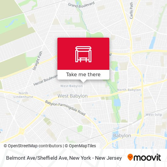 Mapa de Belmont Ave/Sheffield Ave
