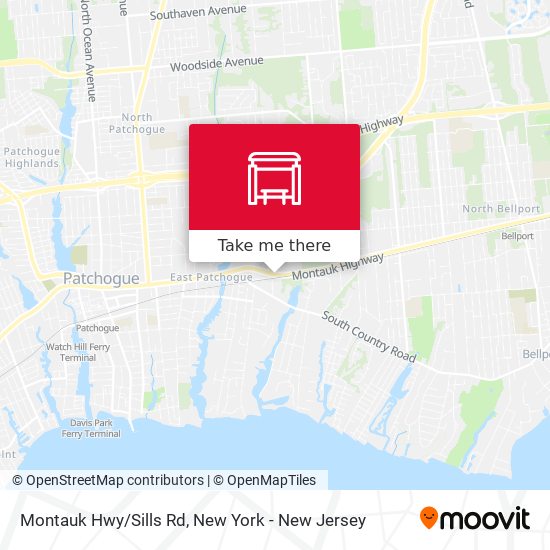 Mapa de Montauk Hwy/Sills Rd