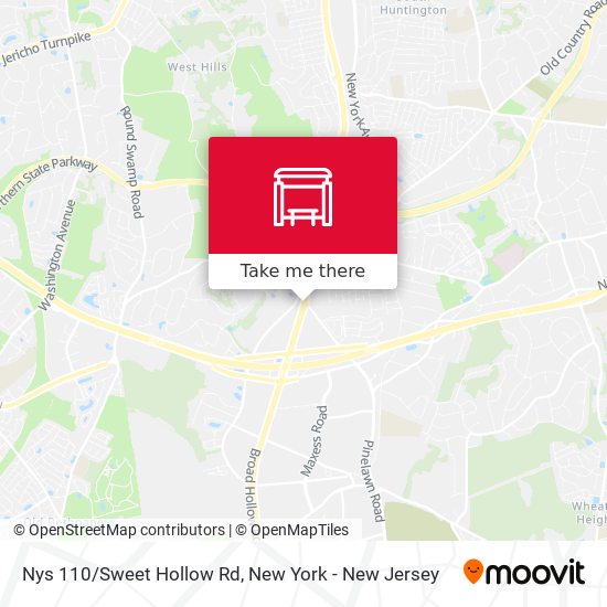 Mapa de Nys 110/Sweet Hollow Rd