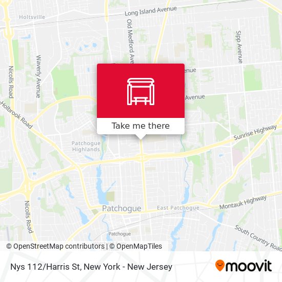 Nys 112/Harris St map