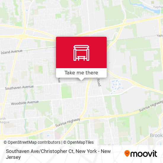 Southaven Ave/Christopher Ct map