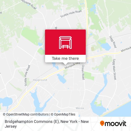Bridgehampton Commons (E) map