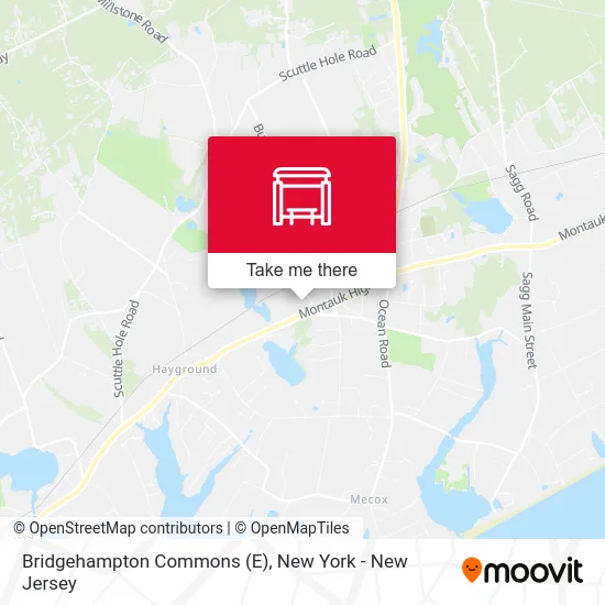 Bridgehampton Commons (E) map