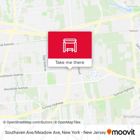 Mapa de Southaven Ave/Meadow Ave