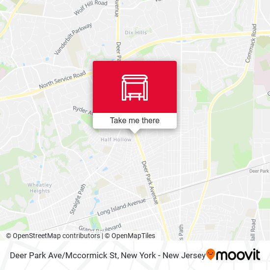 Deer Park Ave/Mccormick St map