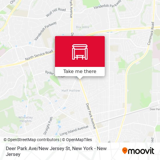 Deer Park Ave/New Jersey St map