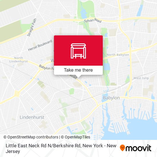 Mapa de Little East Neck Rd N / Berkshire Rd