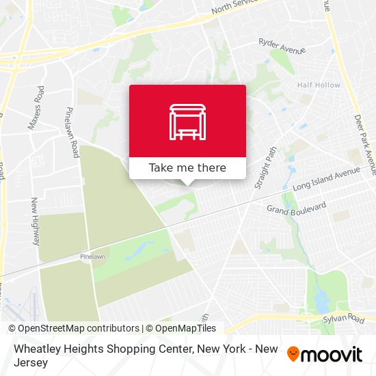 Wheatley Heights Shopping Center map