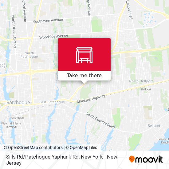 Mapa de Sills Rd/Patchogue Yaphank Rd