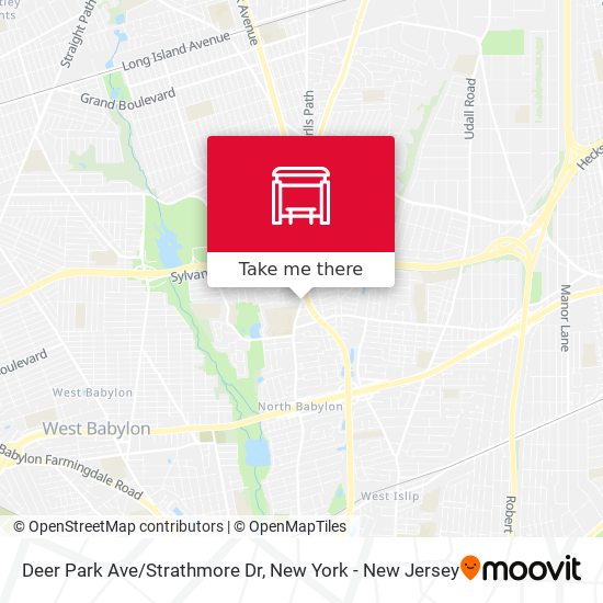 Mapa de Deer Park Ave/Strathmore Dr