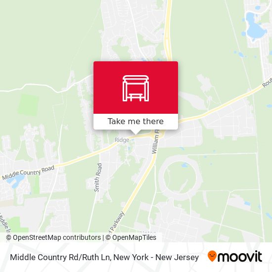 Mapa de Middle Country Rd/Ruth Ln
