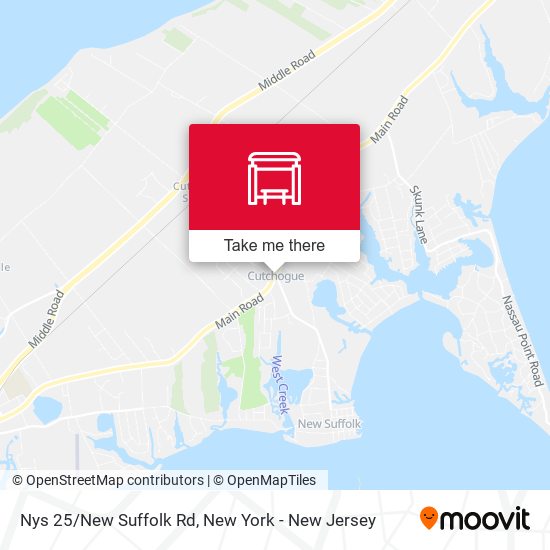Mapa de Nys 25/New Suffolk Rd