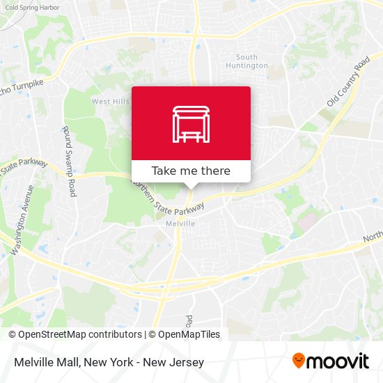 Melville Mall map