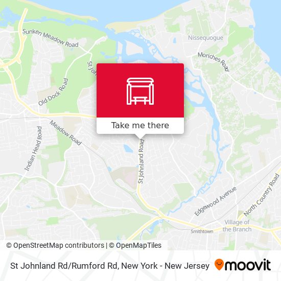 Mapa de St Johnland Rd/Rumford Rd