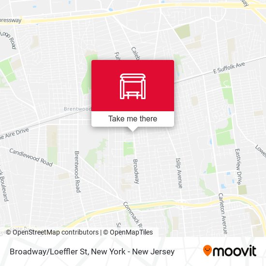 Mapa de Broadway/Loeffler St