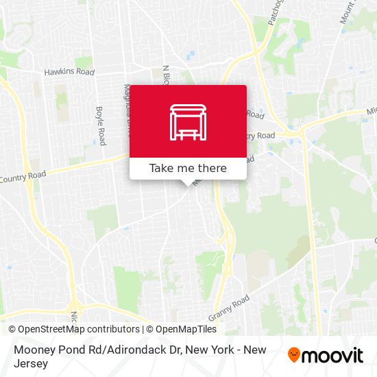Mapa de Mooney Pond Rd/Adirondack Dr
