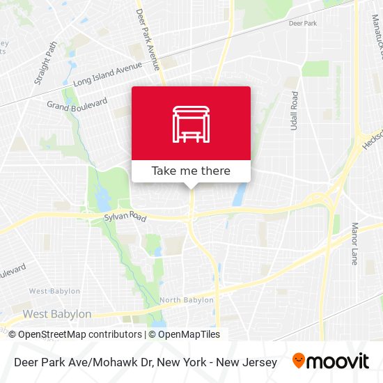 Mapa de Deer Park Ave/Mohawk Dr
